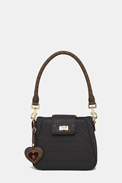 Vakko SİYAH MONOGRAM ÇANTA