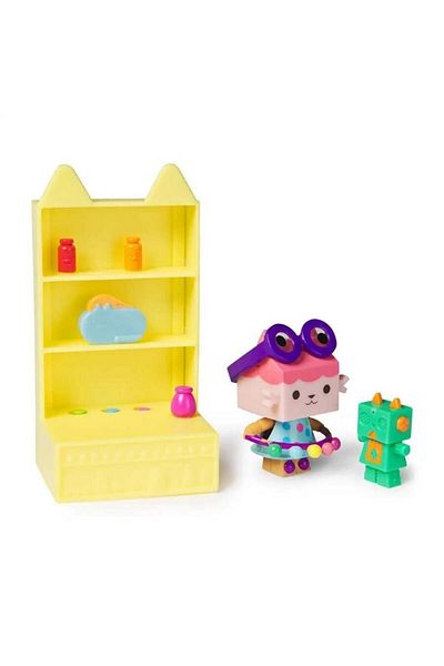 SPIN MASTERR Gabbys Dollhouse Figurine Set - Dollhouse with Furniture, 3 years+