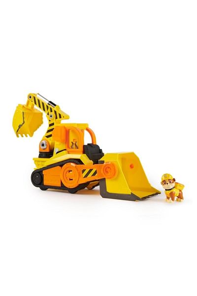 SPIN MASTERR Paw Patrol Car - Vehicle with Rubble BARK YARD Bulldozer Figure
