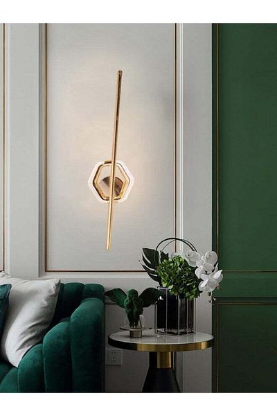 Moonlight Lighting Modern Aluminum Wall LED Lamp 7707 – 15W – 3 Lighting Modes – Sleek Indoor Wall Light for Bedr