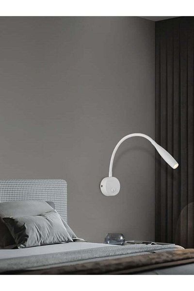 Moonlight Lighting Spiral 518-003 LED Wall Light with 3 Dimmable Brightness Levels | Elegant Finish for Modern Interior