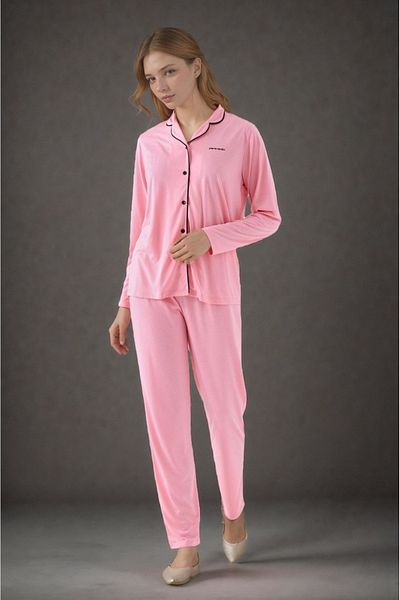 Pierre Cardin Women's Red Pink Cotton Modal Boxed Pajamas Set Q9P4K3I6Ker