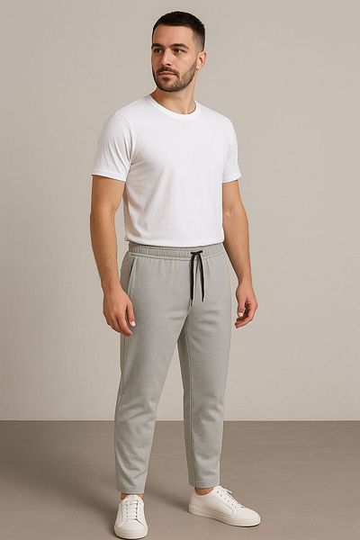 ZİYMO Men's Lycra Fabric Bag Pocket Sweatpants