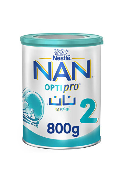 NAN نستله أوبتي برو المرحلة 2، تركيبة متابعة، من 6 إلى 12 شهرًا، 800 جرام