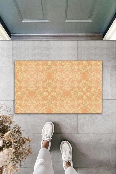 BEFTO HOME Decorative Digital Printing Kitten Motif Outdoor Floor Mat K-2086