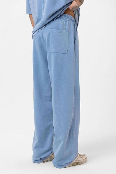 VAMOSCLO Washable Printed Oversize Tracksuit Set Original Blue