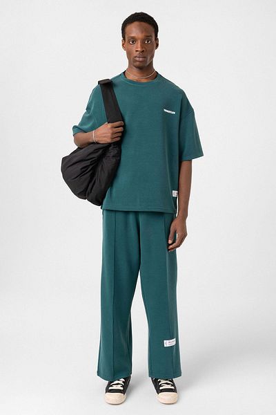 VAMOSCLO Label Detailed Oversize Modal Fabric Tracksuit Suit Nefti