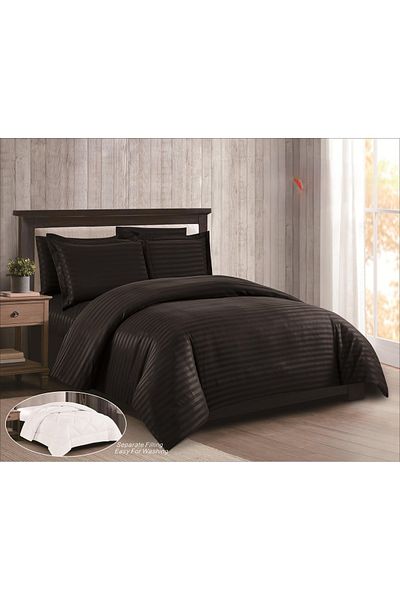 aram Double hotel bedspread with movable filling made of the finest microfiber to give you a sleep among the clouds, size 240*260 cm
