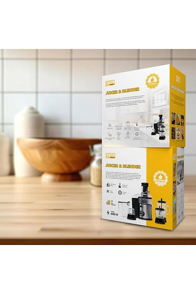 Denx DX3217 (4×1) Multifunction Juicer and Blender, 4000 Watts
