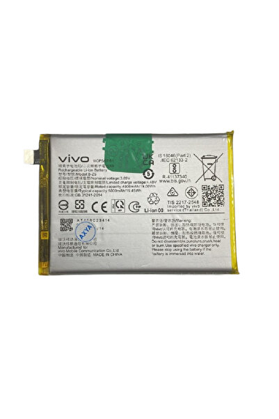 AXYA Vivo Y36 / Y27 Pil Batarya B-Z5 5000 mAh