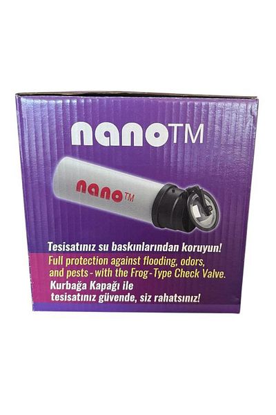 Ak pazarlama Logar Valve - Rögar Cover - Frog Cover - Logar Checkvalve 110 Pvc Pipe - 100 Corrugated Pipe Connection