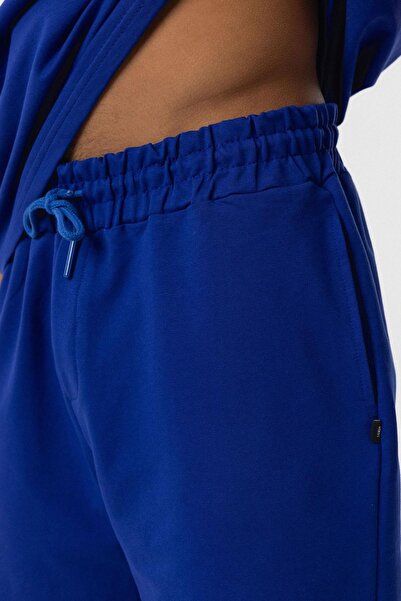 VAMOSCLO Basic oversized Σετ Σορτς μπλε κοβαλτίου