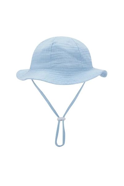 BEBİS Summer Muslin Baby Hat 100% Cotton 0-2 Years