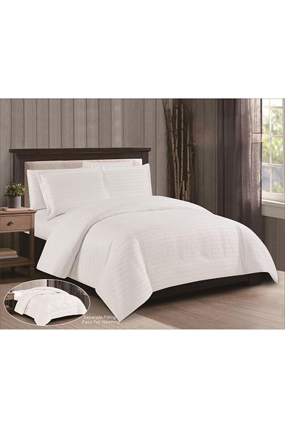 aram Double hotel bedspread with movable filling made of the finest microfiber to give you a sleep among the clouds, size 240*260 cm