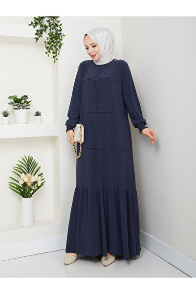 Rüyam Moda Dress Lycra Sandy Fabric