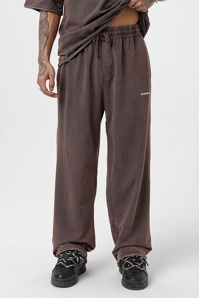 VAMOSCLO Washable Oversize Tracksuit Set Brown