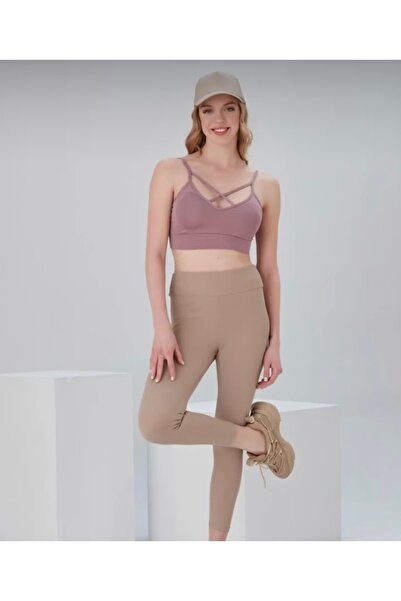 ÖN ÇAPRAZ ASKILI CROP BLUZ