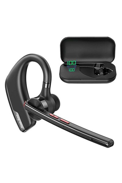 New Bee Wireless Bluetooth Headset, 60 Hours 500mah Battery, With Dual Microphone Cvc 8.0