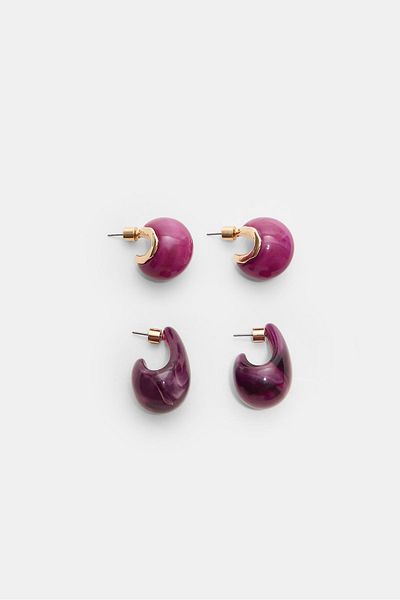Stradivarius Set of 2 assorted earrings