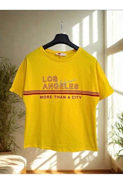BUTİK MUSON Plus Size Sports T-Shirt