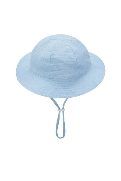 BEBİS Summer Muslin Baby Hat 100% Cotton 0-2 Years