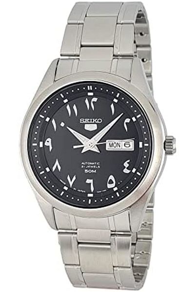 Seiko Watch For Men, Stainless Steel, SNKP21J