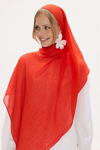 FENZA SCARF Freya Muslin Tasseled Wrapped Cotton Shawl