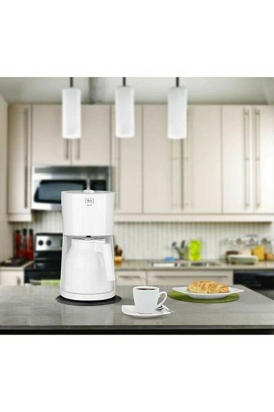 melitta Melitta 1017-05 electric coffee maker, 1000 W, white, 8 cups