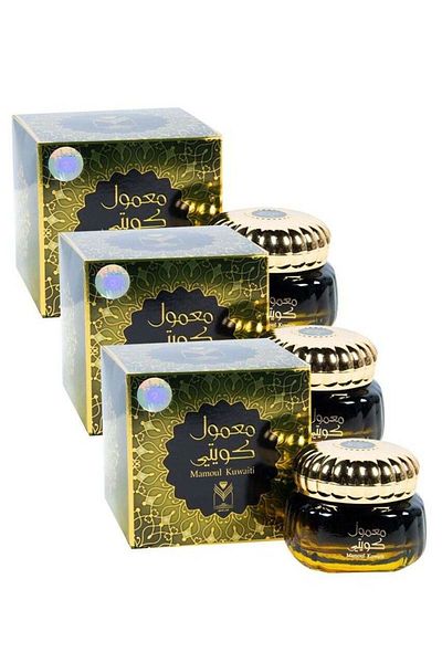 ALMAS PERFUMES Mamoul Kuwaiti 60g Pack OF 3