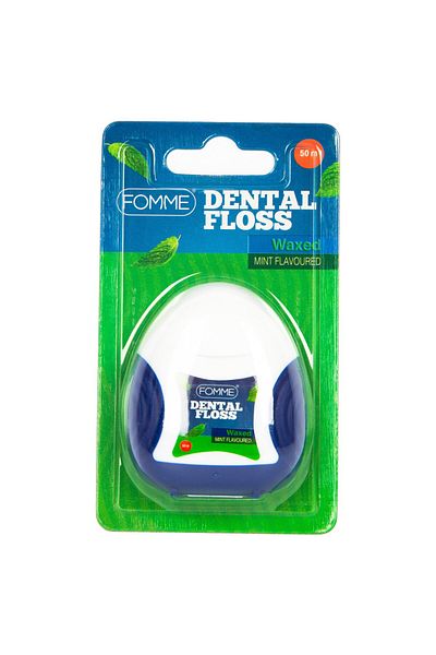 Genrics Fomme Waxed Mint Flavoured Dental Floss 50m 1 pc