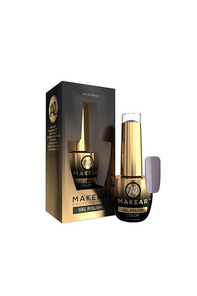 Makeart Baby Lac de unghii semipermanent Glamour Makear, 730 gri, 8 ml
