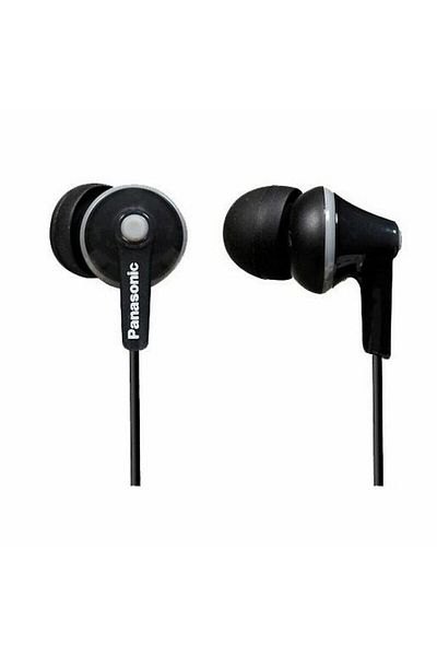 PANASONIC Căști in-ear Panasonic RP-HJE125E-K, cablu 1,1 m, Negru