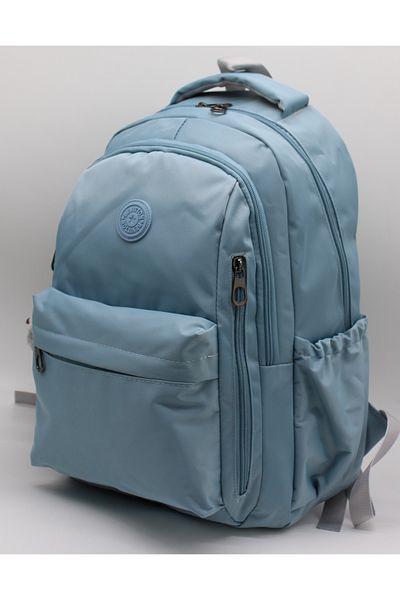 Bevitton Rucsac școlar unisex ghiozdan din material rezistent la apă 2500 albastru