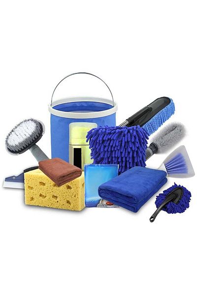 Generic Car Wash Kit 13Pcs Auto Detailing Cleaning Set – Complete Car Care Kit