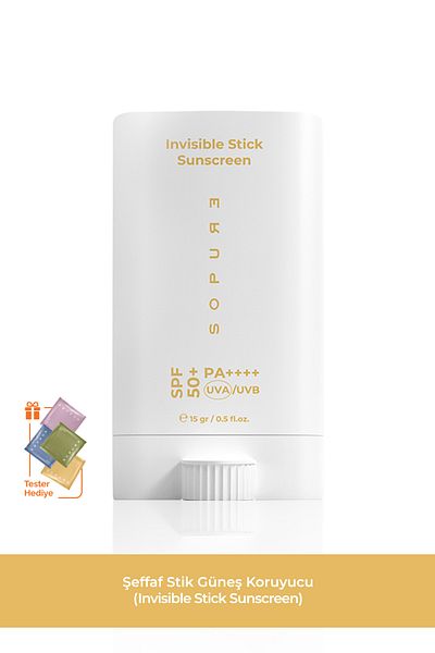 Sopure Invisible Stick Sunscreen-Transparent Stick Sunscreen
