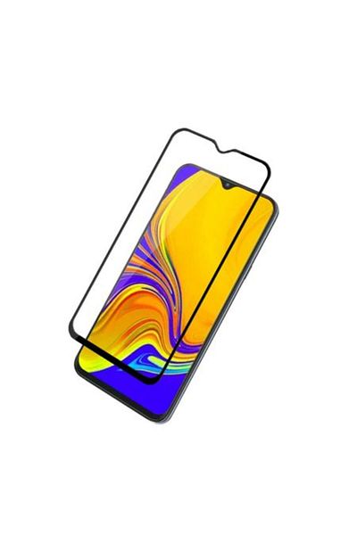 ALC MOBILE Folie de protecție din sticlă compatibilă cu Samsung Galaxy A22 4G/LTE - Black Contour