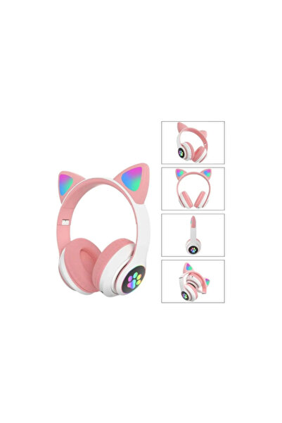 E BULURUM Kedi Figürlü Bluetooth Kulaklık