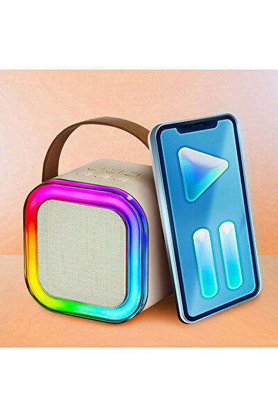 NewEvo Σετ ηχείων καραόκε Bluetooth 5.3 με 2 ασύρματα μικρόφωνα, για ενήλικες και παιδιά NewEvo®