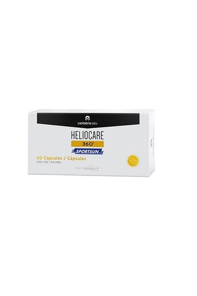 Heliocare Sunscreen capsules, Heliocare 360º Sportsun, 60 units