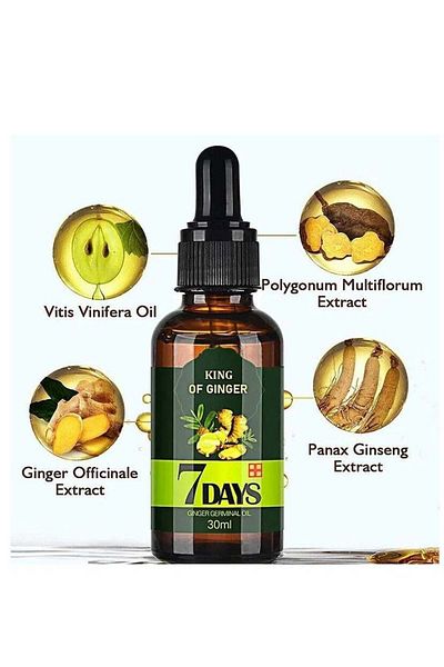 Ginger 7DAYS Ginger Hair Growth Oil Serum 30ml