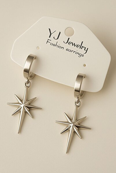 PALMİA TAKI AKSESUAR Kutup Yıldızı Küpe