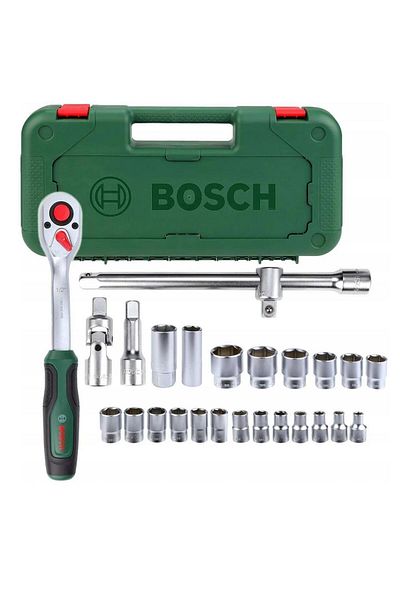 Bosch 1/2 Ratchet Nut Clamping Set 25 Pieces