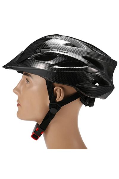 GÜMRÜK BEY G601 Integrated Casting Durable Lightweight Bicycle Mountain Hiking Skating Skateboard Helmet Carbon Design Size L