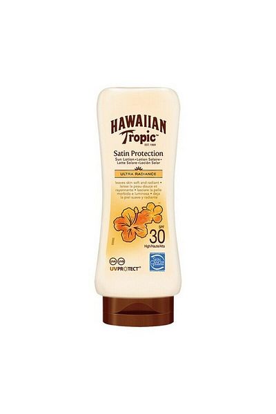 NPG Sunscreen Lotion, Hawaiian Tropic, Satin Protection Ultra Radiance, 180 ml