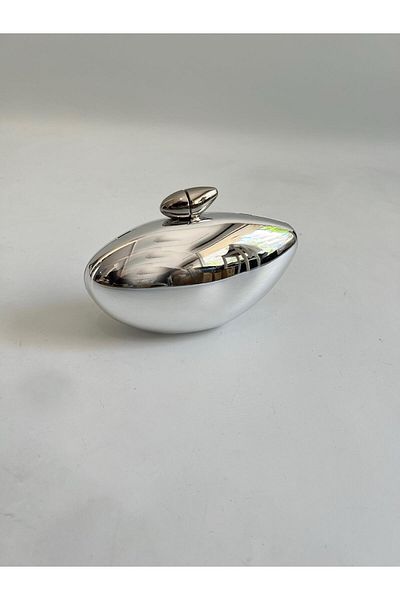 Mia Collection Bullet Βραδινό Φόρεμα Μοντέλο Τσάντα Γάμου Ασημί