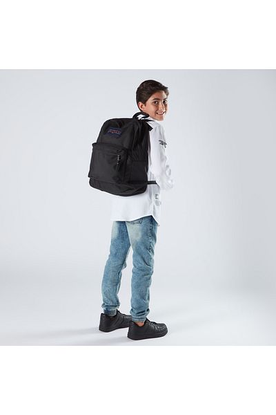 Jansport Superbreak Solid Backpack with Zip Closure - 42x30x16 cms