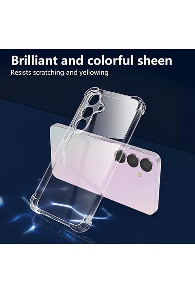 ALC MOBILE Anti-shock, transparent case compatible with Samsung Galaxy A05s