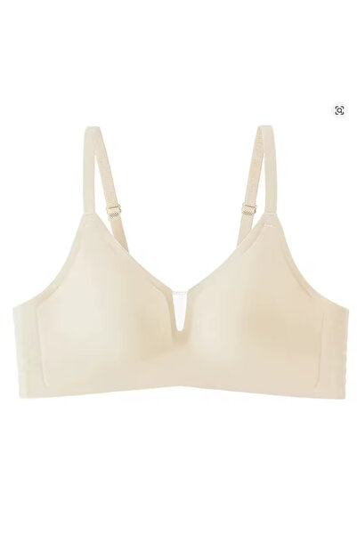 pae Дихаючий безшовний бюстгальтер, що не сповзає, без кісточок, зручний крій, невидимий бюстгальтер