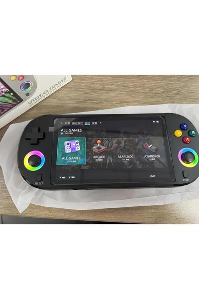 NOMTEKNO Yeni M22 Pro TAŞINABİLİR RETRO EL OYUN KONSOLU 5,0 INÇ İPS 1920*1080...