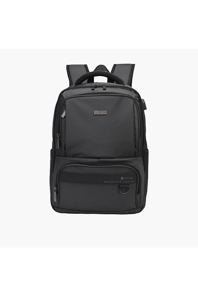 Atlas Solid Backpack with Adjustable Straps - 28x10x43 cm